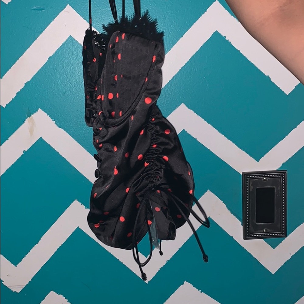 Polka Dot Bustier - Picture 3 of 4